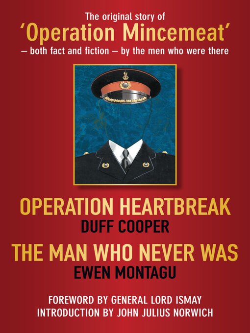 Title details for Operation Heartbreak and the Man Who Never Was by Duff Cooper - Available